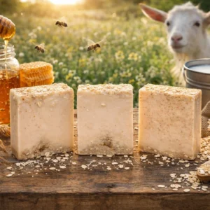 Oatmeal, Goat Milk And Raw Honey